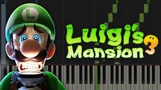 Luigis Mansion 3 Theme  Piano Tutorial [upl. by Garmaise]