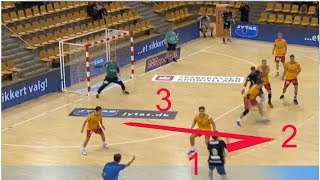 HOW TO DO HANDBALL ZIG ZAG FEINT [upl. by Hylan]