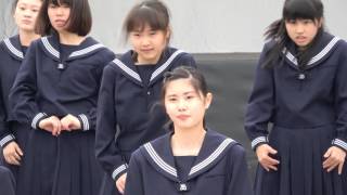 板橋区立板橋第二中学校①＠2017 東京舞祭・春 [upl. by Eilujna728]