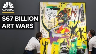 How Two Companies Dominate The 67 Billion Art World [upl. by Leinnad]