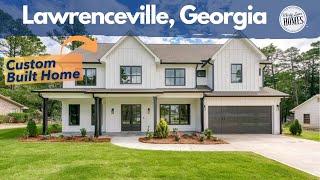 MUST SEE Lawrenceville Ga Luxury New Construction Home  5 Bedrooms 45 Bathrooms 4500 Sqft [upl. by Napra]