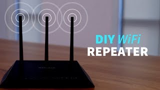 How to Turn Your Old Router Into a second Access Point [upl. by Aisanahta]