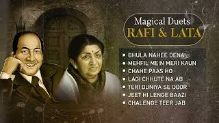 Magical Duets Mohd Rafi amp Lata Mangeshkar Part 2  Golden Collection Of Old Song  Evergreen Songs [upl. by Ennaimaj]