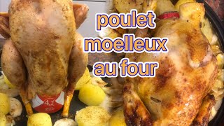 Recette Poulet Rôti sur Canette de bière Poulet moelleux au four [upl. by Goldenberg631]