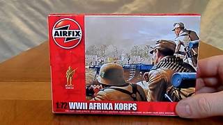 Plastic Soldier Review AIRFIX 172 WW2 German AFRIKA KORPS Deutscher Afrika Korps [upl. by Kopple]