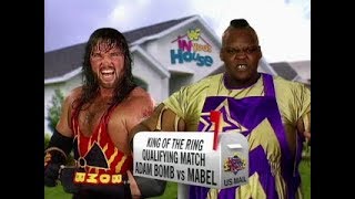 WWF Mabel vs Adam BombIn Your House 1 [upl. by Ynavoeg]