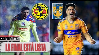 LIGUILLA LIGA MX Todo está definido la final será América contra Tigres Álvaro y Dipp  Cronómetro [upl. by Nahem]