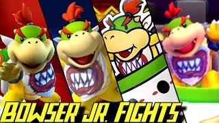 Evolution of Bowser Jr Battles 20022016 [upl. by Nylarad]