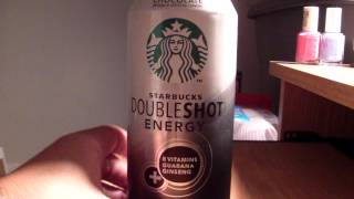 TPX Reviews  quotStarbucks Doubleshot Energy Drink White Chocolatequot [upl. by Yarak]