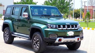 BAIC BJ40 Plus 2021  First impressions  the car lover [upl. by Aicelef]