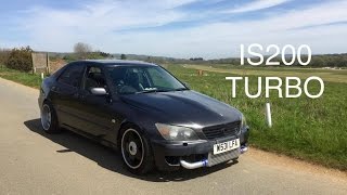 Lexus IS200 Turbo Update Review  SCREAMER PIPE AND MORE POWER [upl. by Hendrick310]