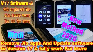 How to Update v17 on Nokia 8110 4g indian variant and Kai store works [upl. by Harlan794]