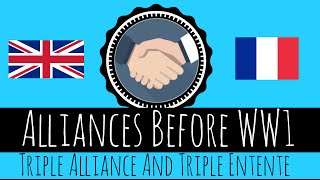 Alliances Before WW1  Triple Alliance And Triple Entente  GCSE History [upl. by Atteugram421]