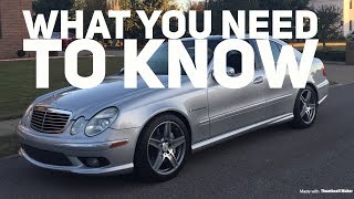 Mercedes Benz E55 AMG BUYERS GUIDE [upl. by Llemaj920]