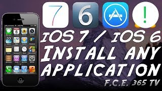 How to Install Unsupported Apps on iOS 712 or iOS 6 Any iPhone [upl. by Aneeled]