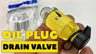 How to Change Your Mower Oil Easily with Stens Oil Drain Plug Valve [upl. by Leahcim617]