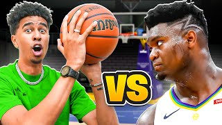 I Played NBA SUPERSTAR Zion Williamson 1v1 [upl. by Marler873]