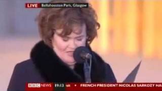 Susan Boyle performs for the Pope [upl. by Ahtaela]