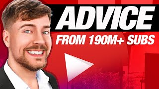 1 Hour Mega Compilation of MrBeast YouTube Advice [upl. by Rosenthal745]