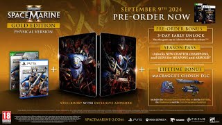 Warhammer 40K Space Marine 2 Gold Edition is £8499 [upl. by Glinys]