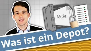 Was ist ein Aktiendepot Wertpapierdepot einfach erklärt  Finanzlexikon [upl. by Surovy]