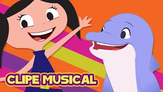 A Língua Dos Golfinhos 🐬🌊  O Show da Luna Clipe Musical 80  Songs for Children amp Kids  Nursery [upl. by Remot226]