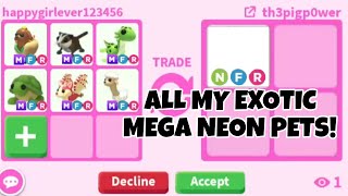 😱🤔HELP Should I TRADE ALL MY HIGH DEMAND EXOTIC MEGA NEON PETS For This VERY OLD HIGH VALUE PET [upl. by Atnahc]