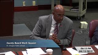 FY 2020 Budget Work Session  Arlington Public Schools [upl. by Eicram]