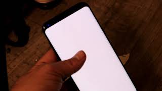 Galaxy S8 plus Problem The White Screen [upl. by Nessnaj]