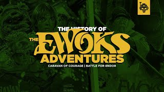 The History of The Ewoks Movies Caravan of Courage amp Battle for Endor [upl. by Glialentn]