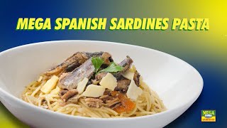 Mega Sardines Pasta  Easy AtHome Recipe [upl. by Hameean]