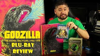 Godzilla The Showa Era Collection Blu Ray Review 2019 [upl. by Macintosh418]