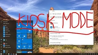 Cara Set up Kiosk Mode Pada Windows 10 [upl. by Capp]