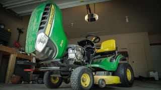 John Deere D130 lawn tractor wont start [upl. by Mercedes]