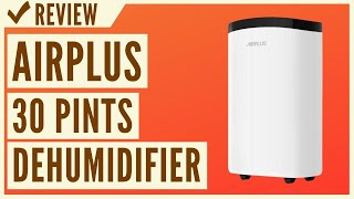 AIRPLUS 30 Pints Dehumidifier  Efficient Dehumidifier Review [upl. by Nyliuqcaj]