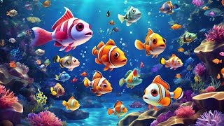 Fishes Swimming Song For Kids  Nursery Rhymes amp Kids Songs  Baby Songs [upl. by Notgnirrab818]