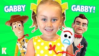 Ava Plays Gabby Gabby in Real Life KidCity [upl. by Mikael]