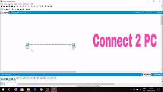 How to connect two PC in Cisco packet tracer [upl. by Werdnaed870]