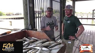 Ascension Outdoors Spec fishing in Lake Charles during LOWA conference [upl. by Enitsuj]