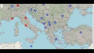 Capitalele Europei joc geografie [upl. by Suirauqram]