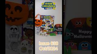 CBeebies magazine issue 638 Oct2024 with trick or treat set 👻🎃 cbeebies [upl. by Alenas]