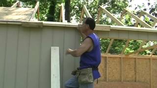 Shed building tipsOverhangs made easy [upl. by Ffilc]