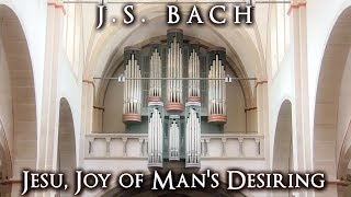 JS BACH  JESU JOY OF MANS DESIRING BWV 147  ORGAN OF ST PANKRATIUSKIRCHE GÜTERSLOH GERMANY [upl. by Surtemed]