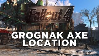 Fallout 4  Grognak Axe Location [upl. by Yecal429]