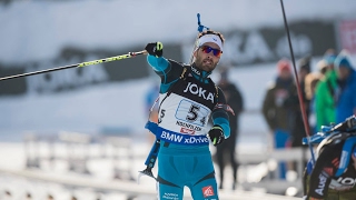 Martin Fourcade  Relais Mixte  Hochfilzen 2017 WC [upl. by Kaylil841]