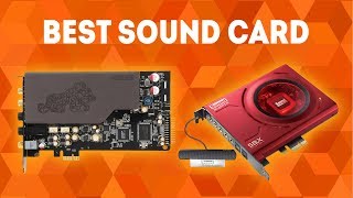 Best Sound Card 2020 WINNERS  The Complete Buying Guide [upl. by Lirva]