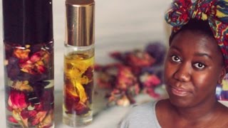 ♥ DIY PERFUME OIL ♥  Make Your Own Fragrance  Perfect Gift [upl. by Zacharie538]