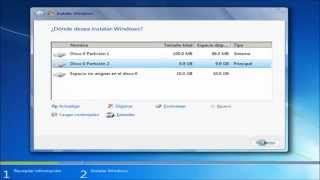 Como formatear disco duro e instalar Windows 7 [upl. by Tichonn214]