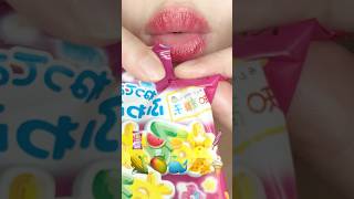 ASMR EMOJI FOOD 🍉🌟🌽🥭🐳🧀🍦이모지 먹방 sped up [upl. by Eelarak83]