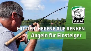 Mit der Hegene auf Renken vom Boot aus  Angeln für Einsteiger [upl. by Conrado]